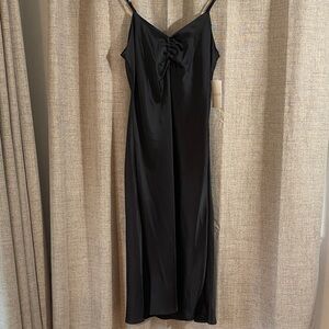 Tahari Black Midi Dress Size Small